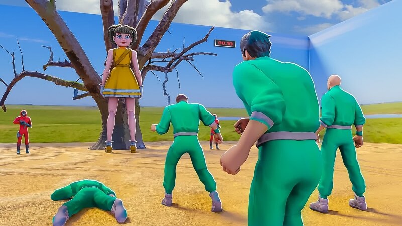 Kody do gry Fortnite Squid