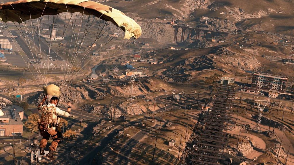 operator warzone leci do zrzutu w verdansk