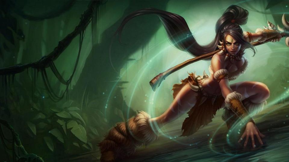 Nidalee w końcu otrzyma kilka bardzo potrzebnych wzmocnień w tym patchu. Zdjęcie: Riot Games