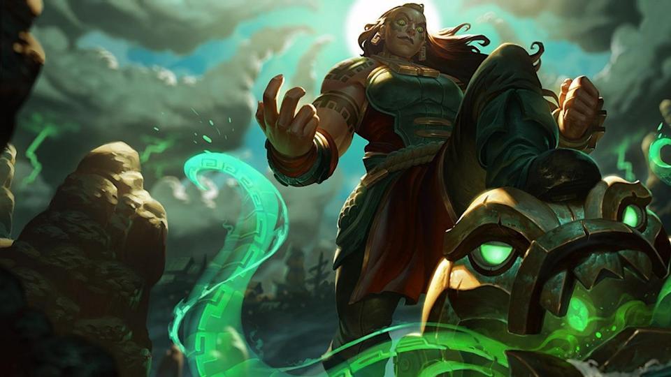 Poprawki błędów Illaoi z pewnością pomogą graczom wybrać ją bardziej na górnej alei. Zdjęcie: Riot Games