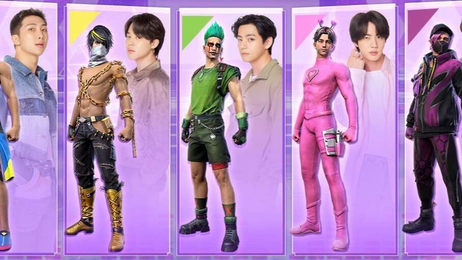 BTS debiutuje nowy teledysk w ramach Garena Free Fire Collaboration Gen FF