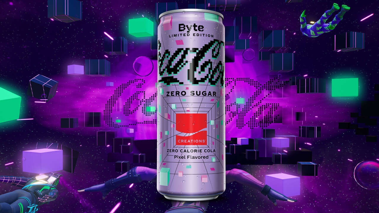 Coca-Cola wypuszcza w maju nowy pikselowy smak wewnątrz Fortnite, prawdziwe życie