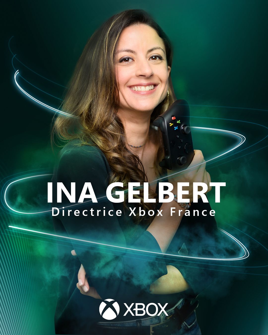 Ina Gelbert (Ona/Jej) Dyrektor Xbox France Region: Francja