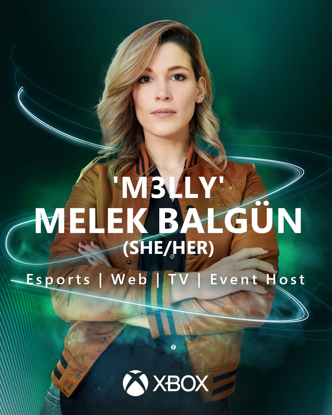 Melek Balgün (ona/ona) e-sport |  Sieć |  telewizja |  Region gospodarza wydarzenia: Niemcy, Austria i Szwajcaria