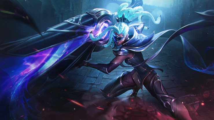 lol-księżyc-zaćmienie-senna-splash-art Senna Zaćmienia Księżyca z League of Legends czerpie moc ze swojego ostrza