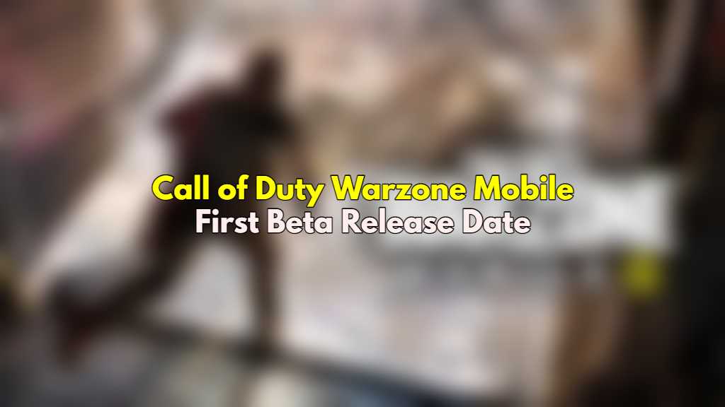 Call of Duty Warzone Mobile – data premiery pierwszej bety