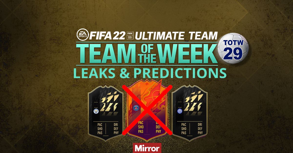 FIFA 22 TOTW 29 przecieki i prognozy z udziałem gwiazd Man City i Paris Saint-Germain