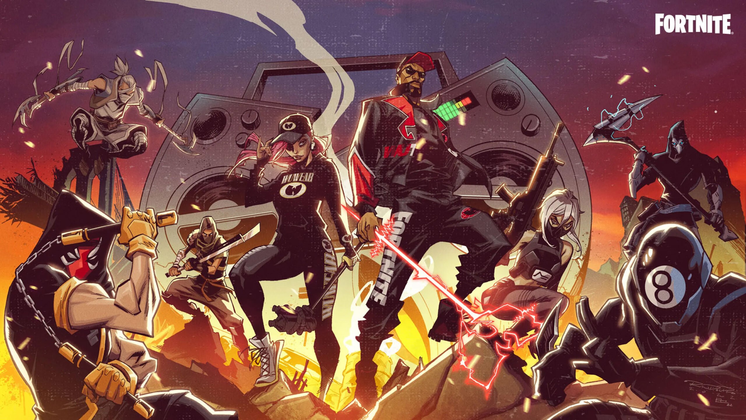 Fortnite otrzyma stroje i przedmioty Wu-Tang Clan