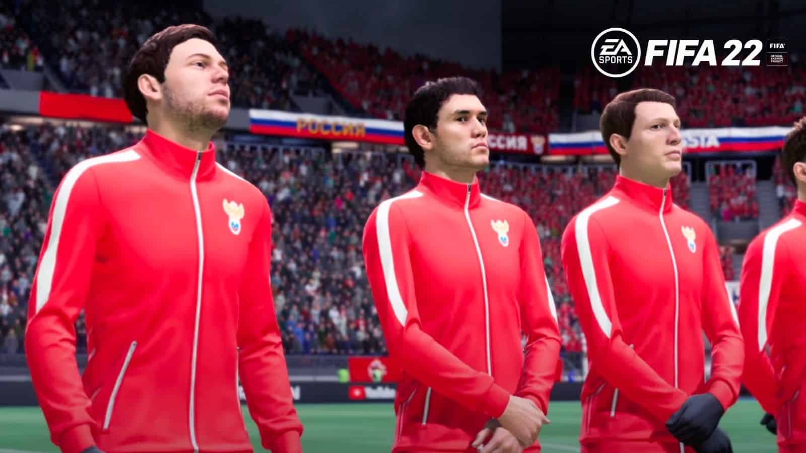 Informacje o aktualizacji FIFA 22 9: usunięto wszystkie ślady Rosji