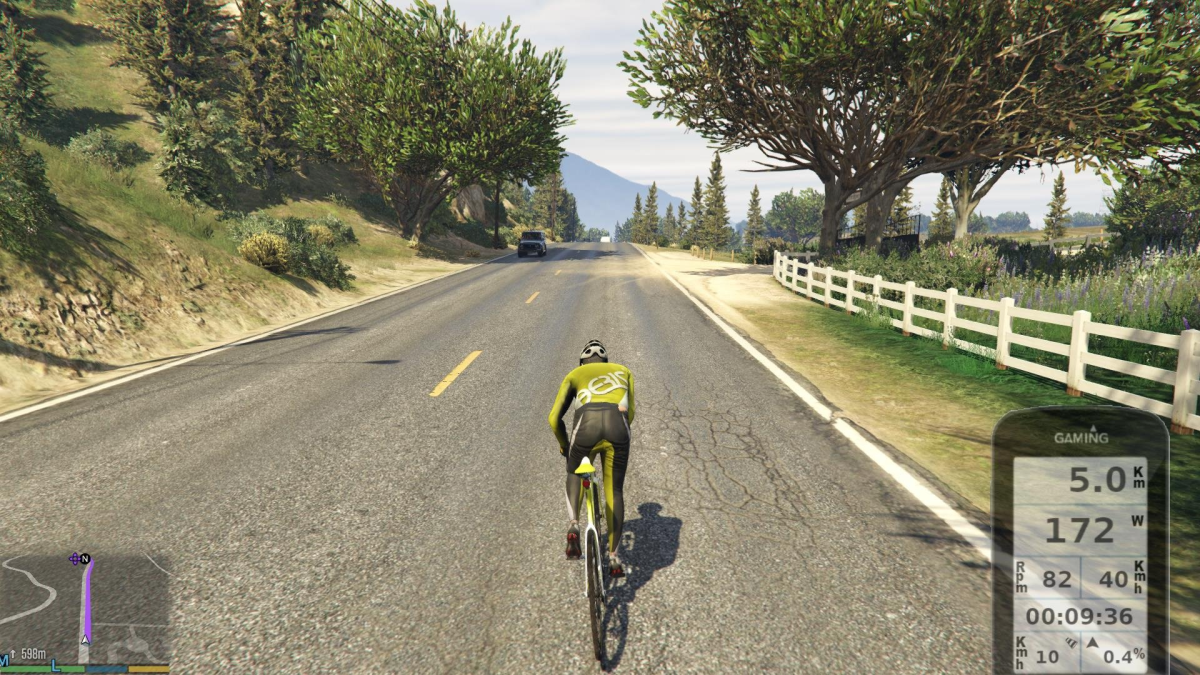 Możesz teraz pedałować po GTA 5 na prawdziwym, inteligentnym rowerze