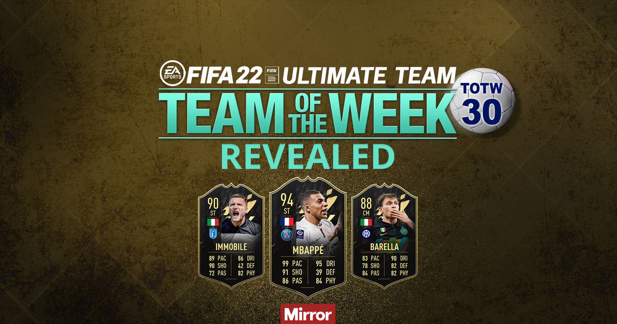 Ujawniono skład FIFA 22 TOTW 30 z ulepszeniem Kylian Mbappe Headliners