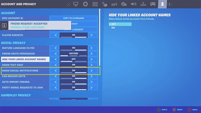 napraw usterkę żądania fortnite
