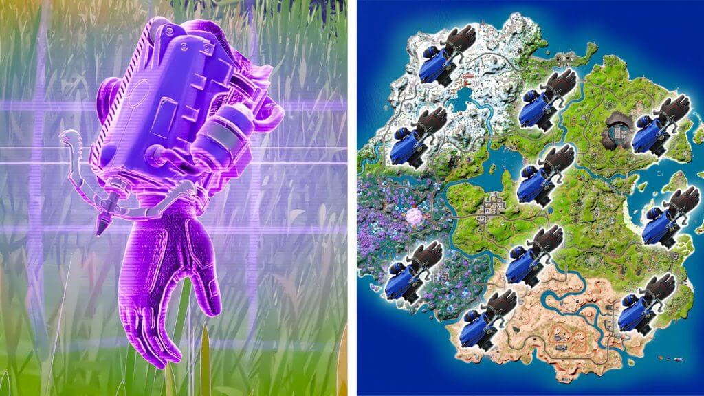 Fortnite: Gdzie znaleźć rękawicę Grapple