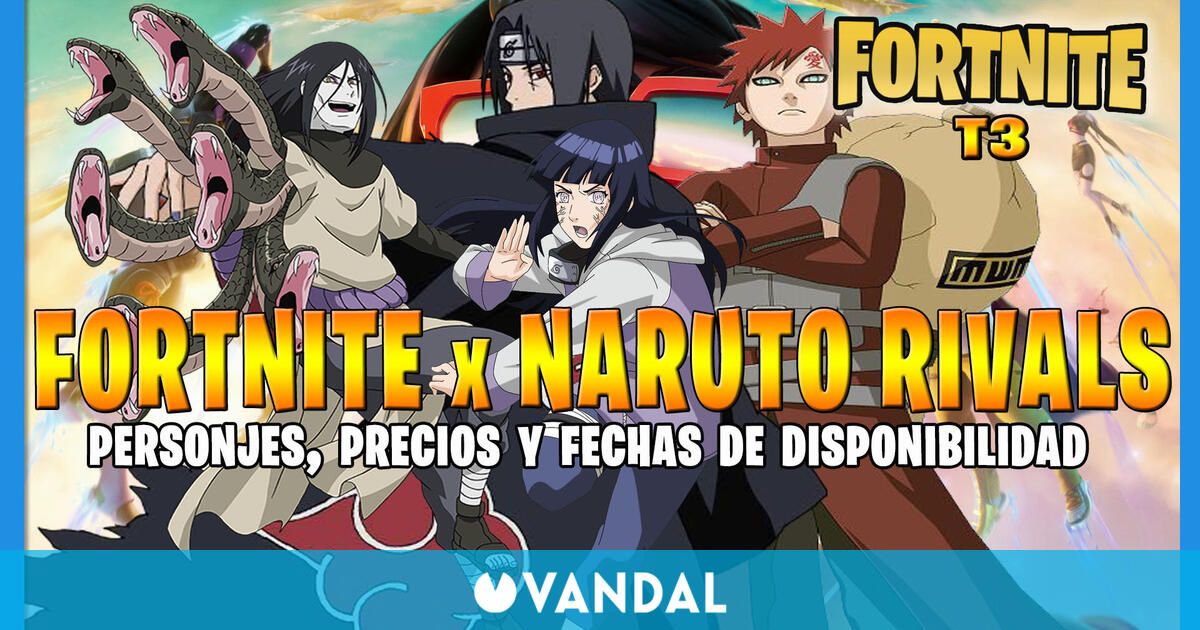 Fortnite Battle Royale będzie miało więcej postaci z Naruto
