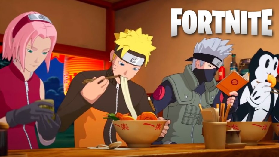 Fortnite x Naruto: nowe skórki potwierdzone w pubie w Japonii