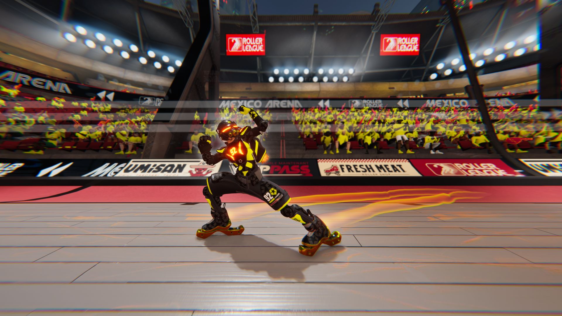 Roller Champions: Zrzut ekranu pierwszego sezonu