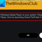 Błąd GTA V, nie można wykryć Windows Media Player w twoim systemie