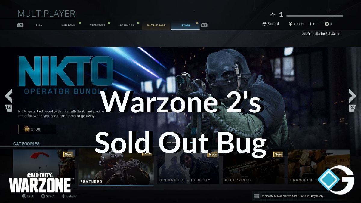 Warzone Bug
