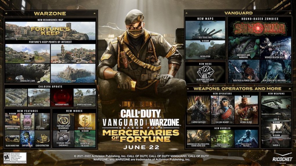 Call of Duty Warzone: ​This is what you can expect to unlock Season 4 - Roadmap is here