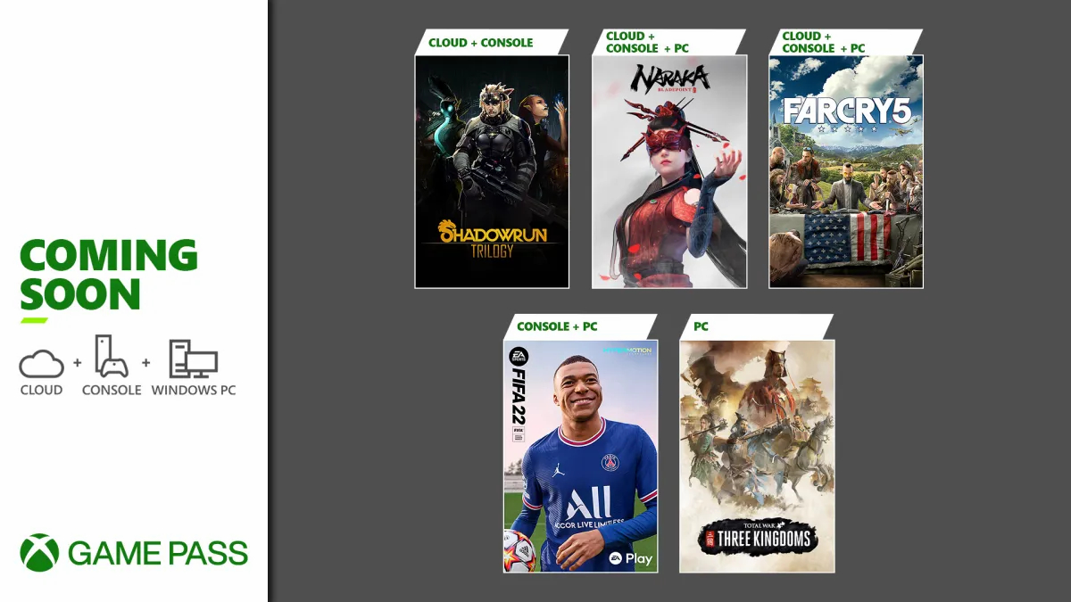 Far Cry 5, FIFA 22 and Naraka: Bladepoint Coming to Xbox Game Pass in June-July