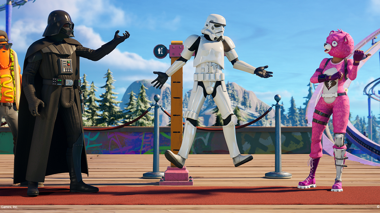 Fortnite Rozdział 3 Sezon 3: Vibin' zawiera Dartha Vadera, Indianę Jones, Rideable Wolves i nie tylko