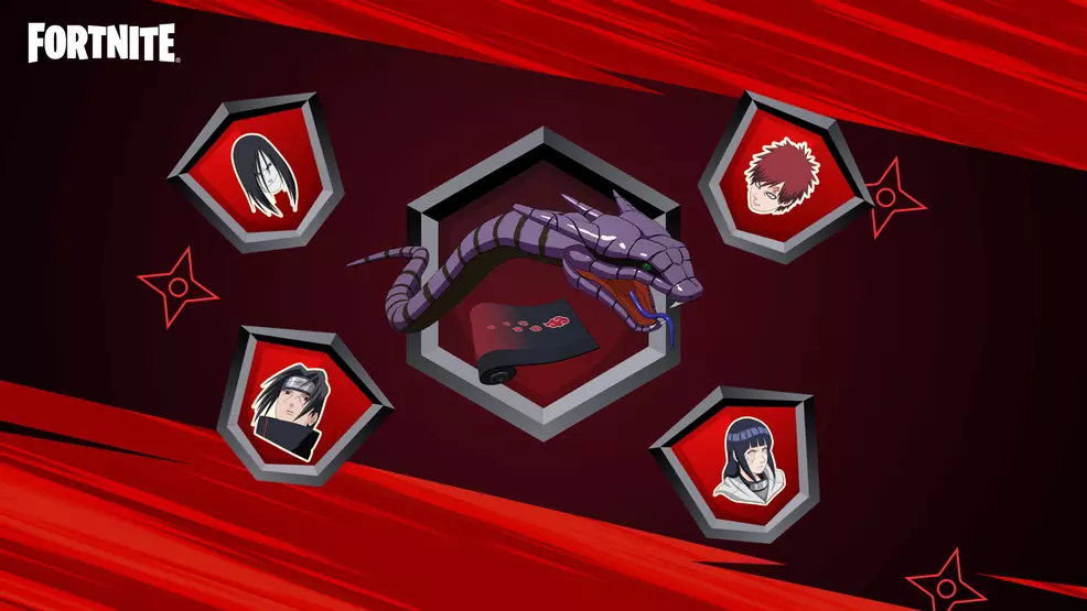 kosmetyki fortnite naruto