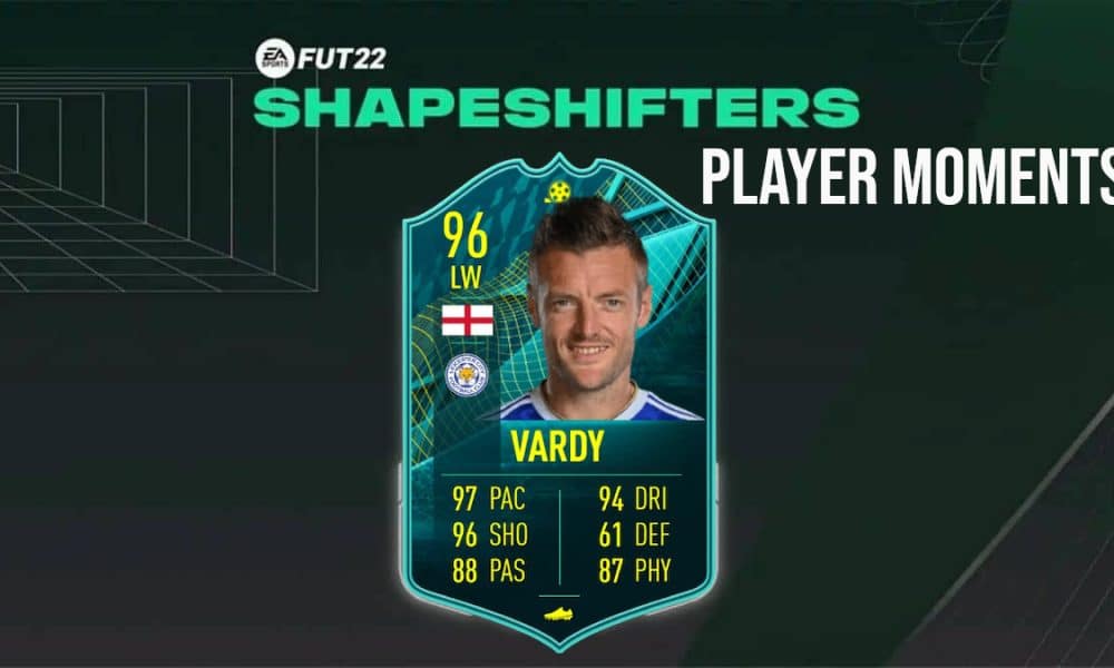 FIFA 22 Vardy SBC player moments