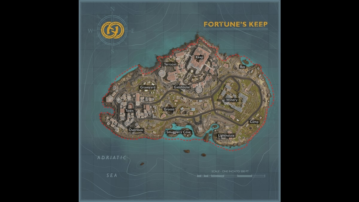 Call of Duty Warzone: Fortune’s Keep map for Return has been revealed