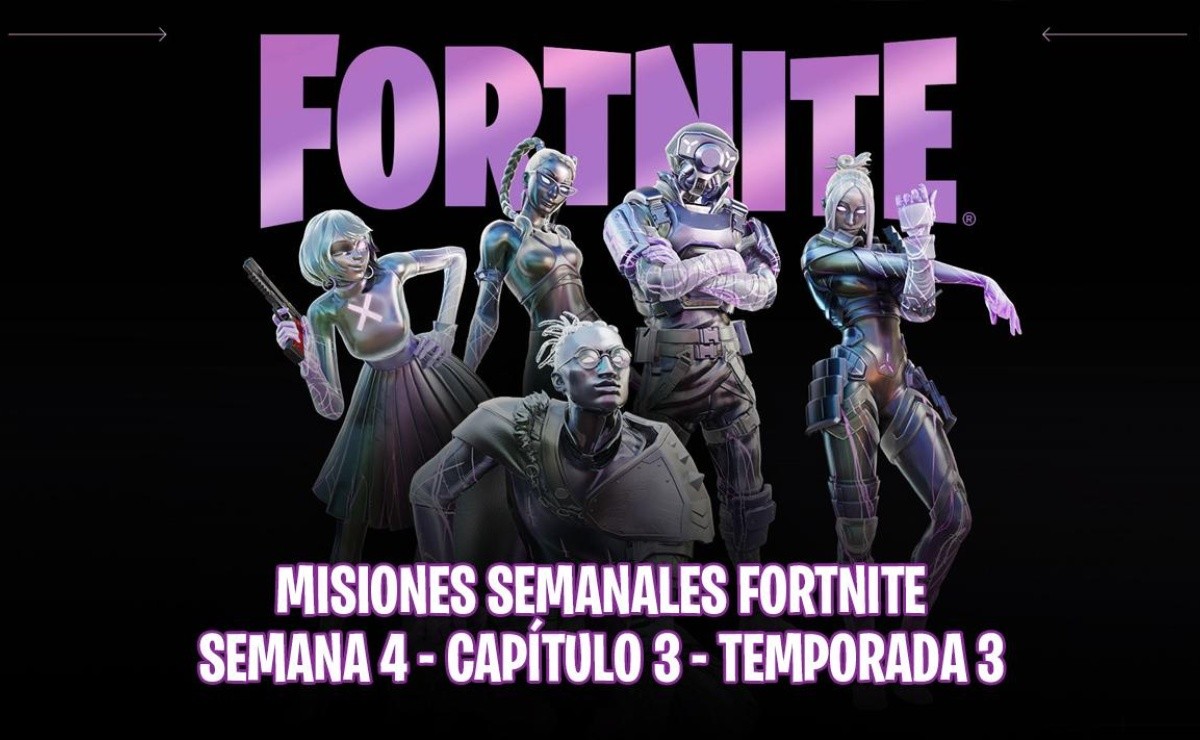 Fortnite Sezon 3 Tydzień 4 Misje