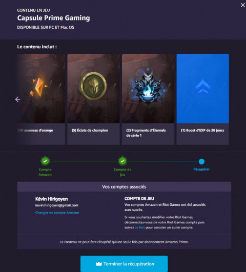 League of Legends, rekompensuje Prime Gaming w lipcu 2022 : komentarz les obtenir ?