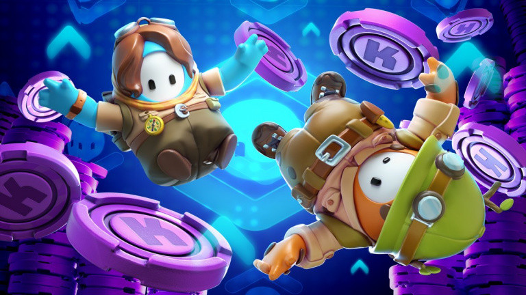 Fall Guys: Clash des couronnes, recompenses of récompenses sur Fall Guys, Fortnite i Rocket League 