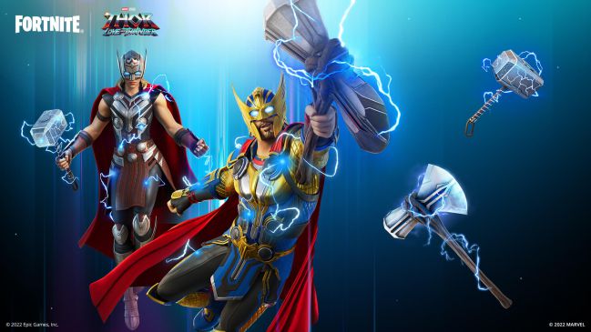 Fortnite x Thor: Miłość i grzmot — w grze pojawiają się nowe stroje Thora i Jane Foster