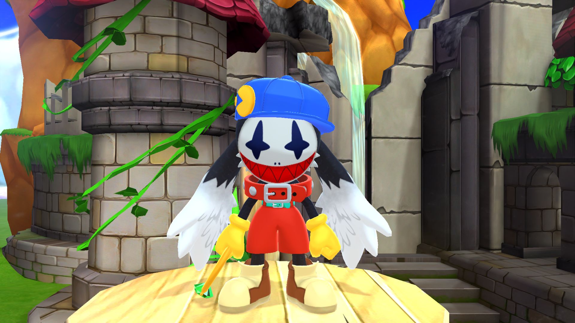 Zrzut ekranu z serii Klonoa Phantasy Reverie