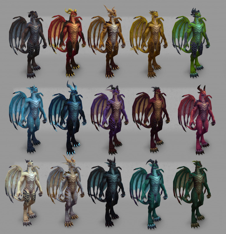 WoW Dragonflight: możliwa personalizacja pour la nouvelle race Dracthyr?  Blizzard donne un nouvel aperçu