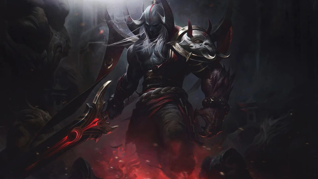 Aatrox Krwawego Księżyca z League of Legends.