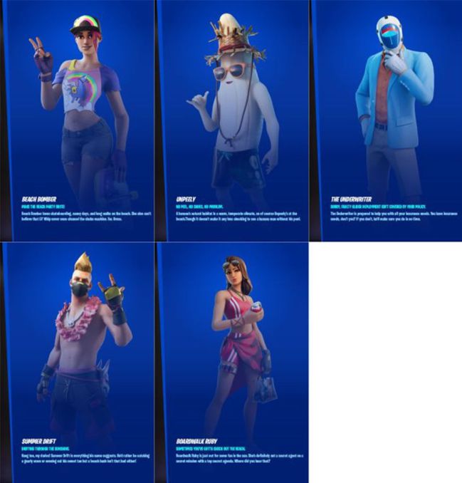 Aktualizacja Fortnite 21.30: Letnie wydarzenie, nowe skórki i nie tylko
