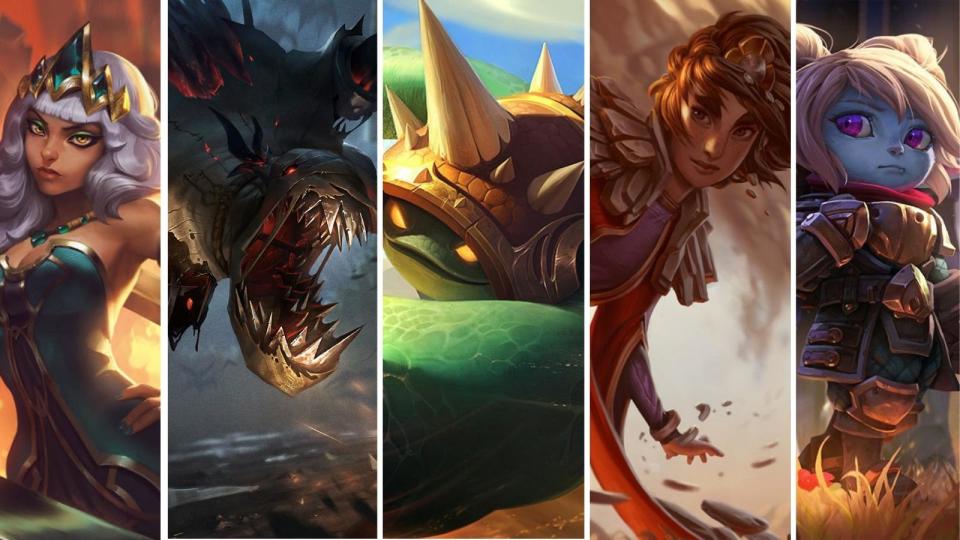 Niektóre z najlepszych kontrataków przeciwko Cesarzowej Pustki Bel'Veth to Qiyana, Fiddlesticks, Rammus, Taliyah i Poppy (zdjęcie: Riot Games)