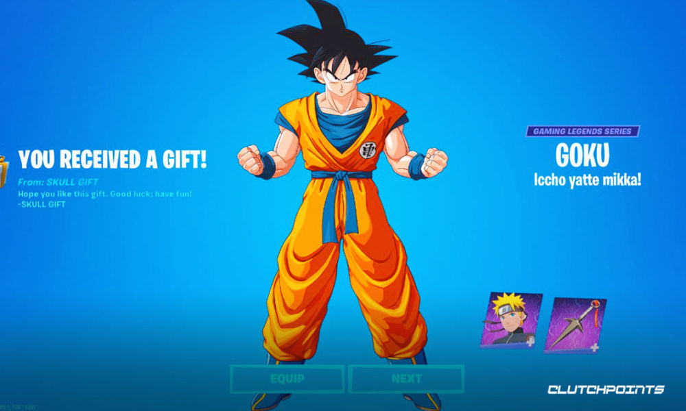 Dragon Ball, Dragon Ball Z, DBZ, Fortnite, Fortnite Leaks, Goku