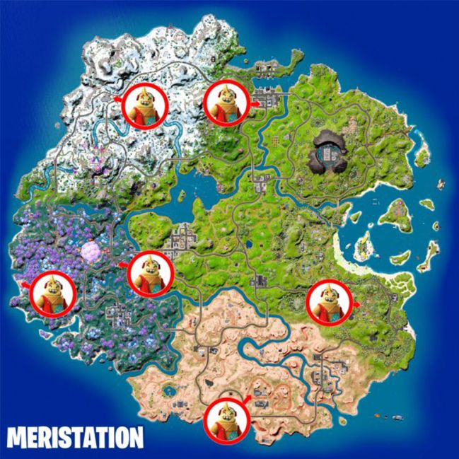 Gdzie znaleźć rożki do lodów w Fortnite? Wszystkie lokacje