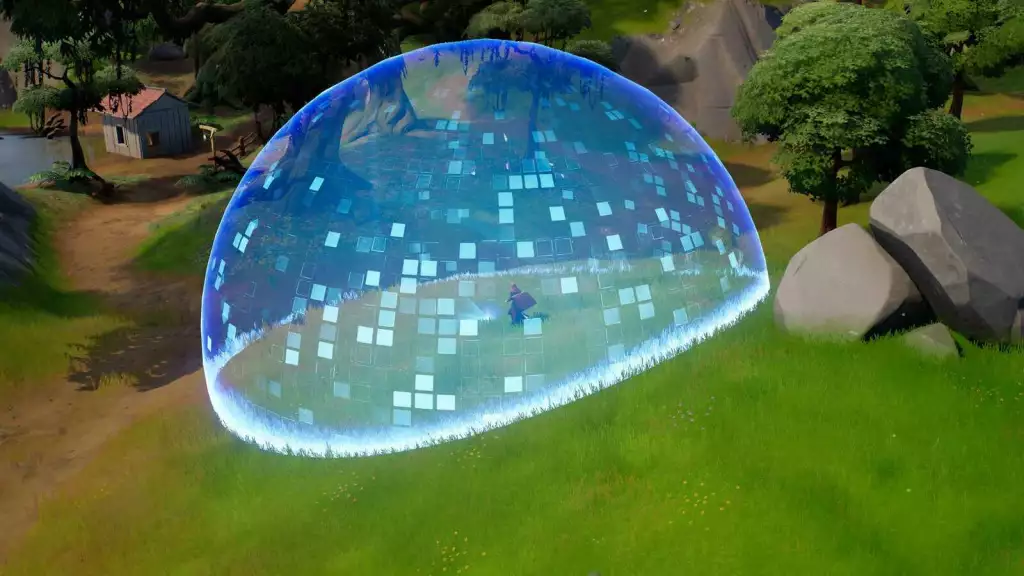 Fortnite Bubble Shield Rozdział 3 Sezon 3