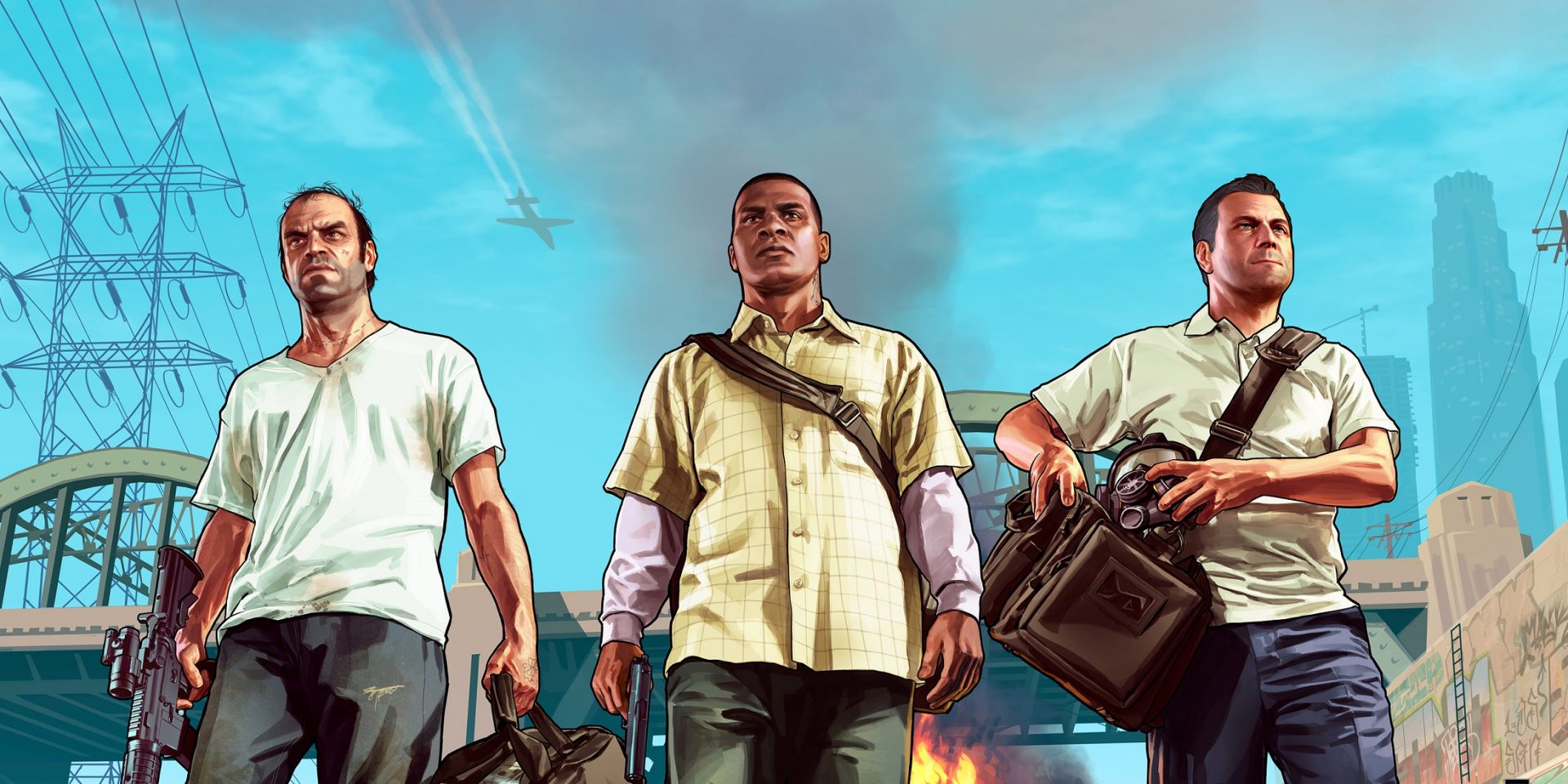 GTA 6 podobno na początku zaplanowało czterech bohaterów i trzy miasta