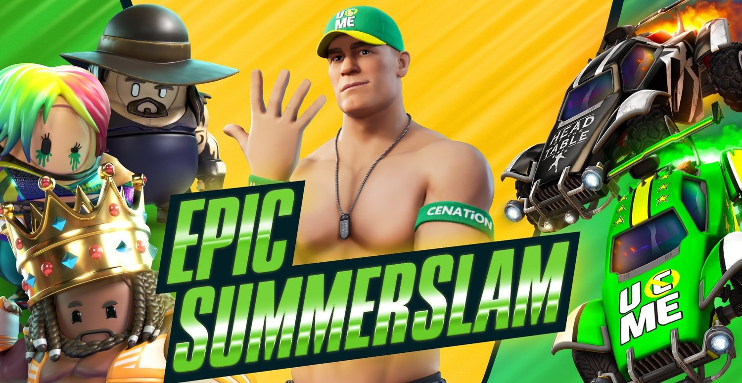 Fortnite, Rocket League i Fall Guys łączą siły z WWE w Epic SummerSlam — MP3 i NPC