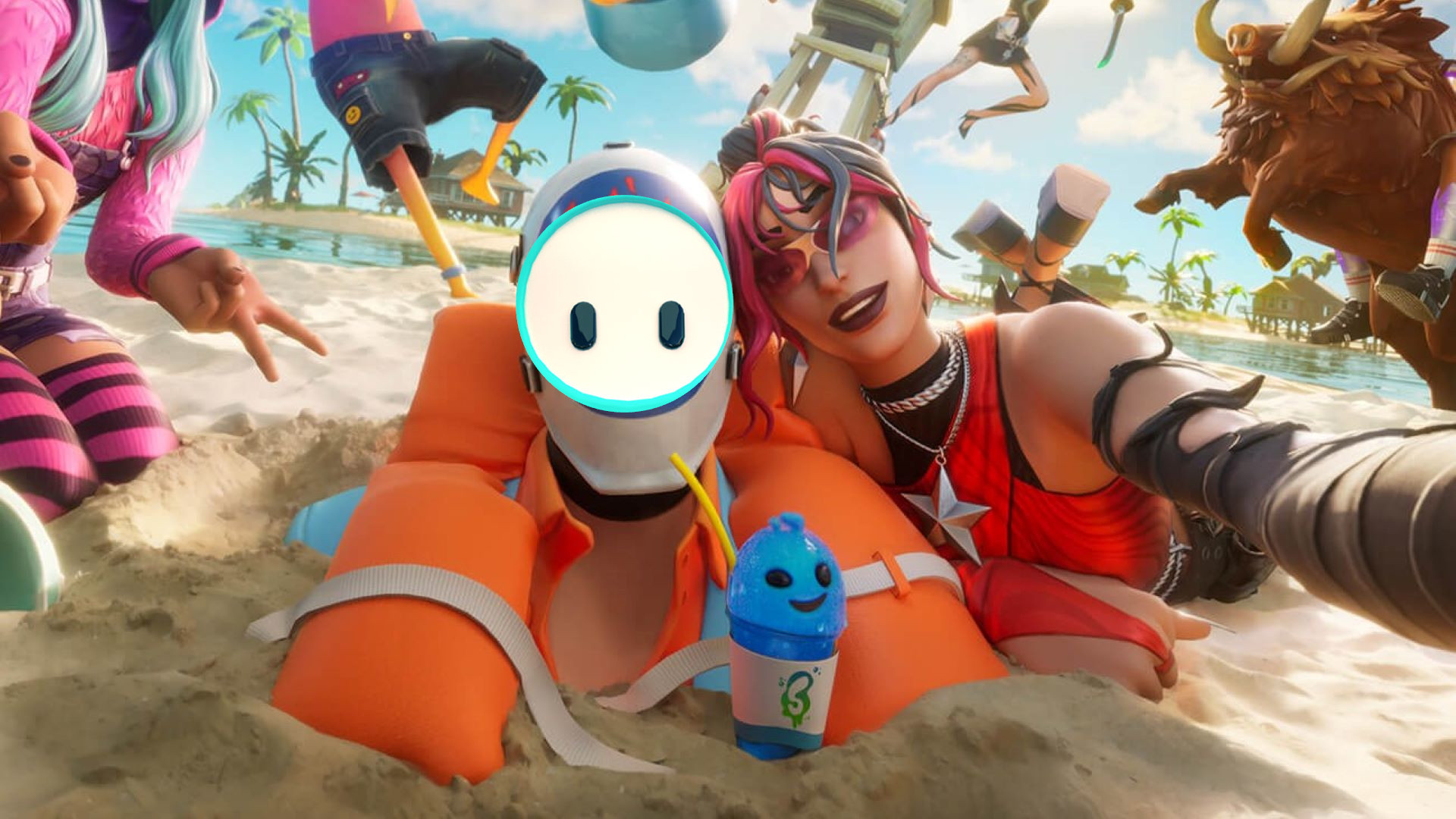 Fortnite przekazuje Fall Guys z letnimi grami imprezowymi