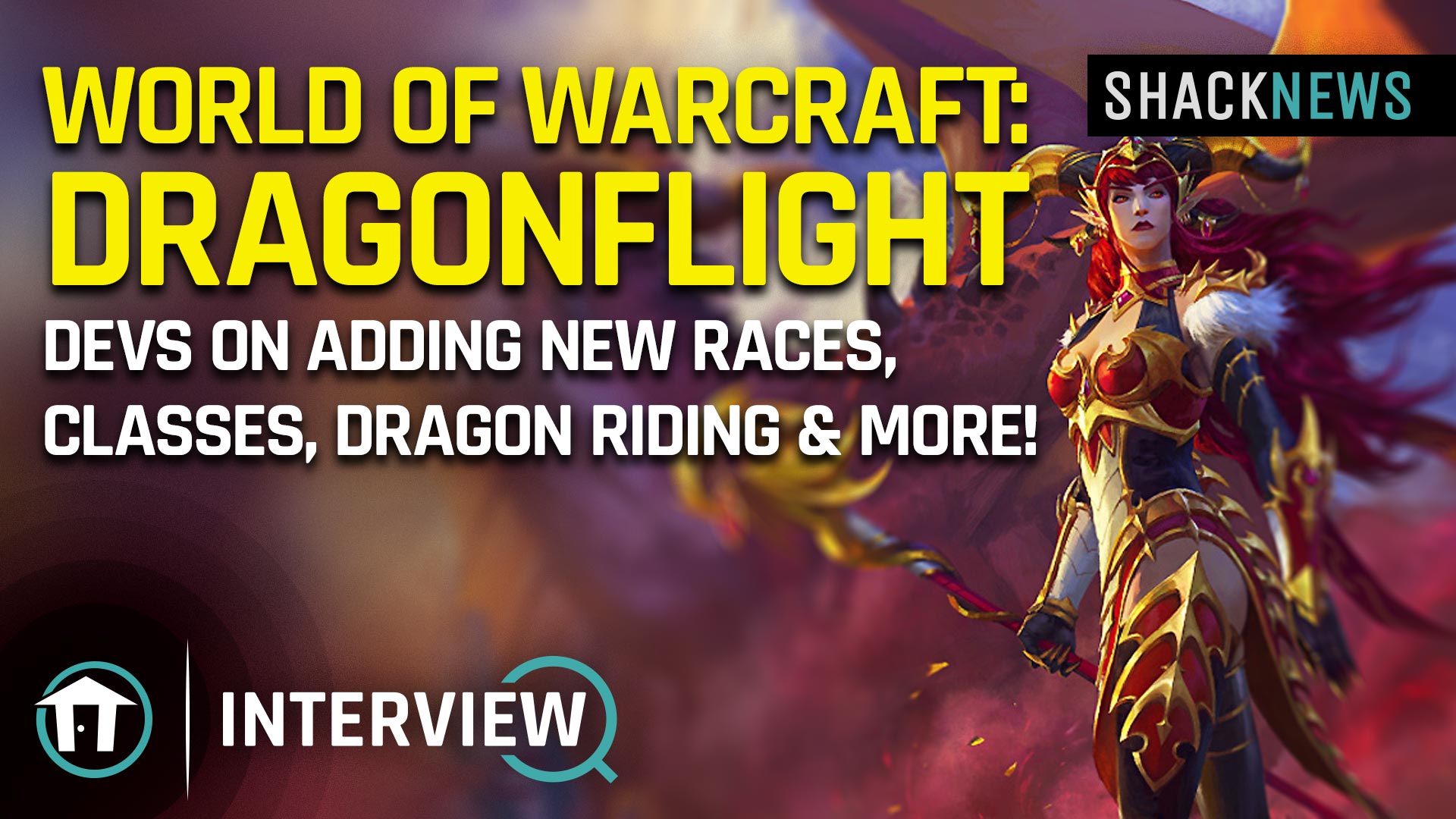 Producent World of Warcraft: Dragonflight o trudnościach związanych z dodaniem nowej rasy