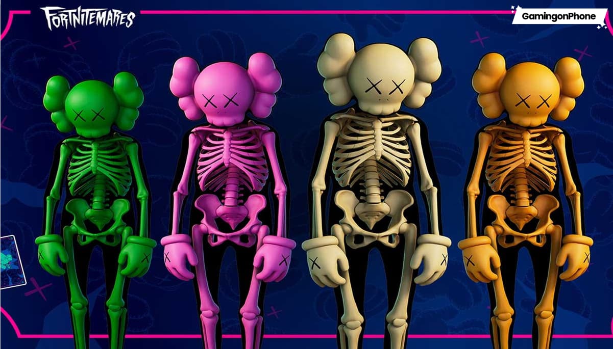 Przecieki współpracy Fortnite i KAWS ujawniają pojawienie się nowej skórki Peely w trzecim sezonie rozdziału 3