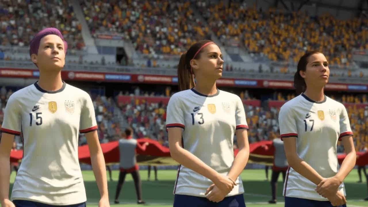 Zawodniczki FIFA 22 nie grają w meczach kobiet