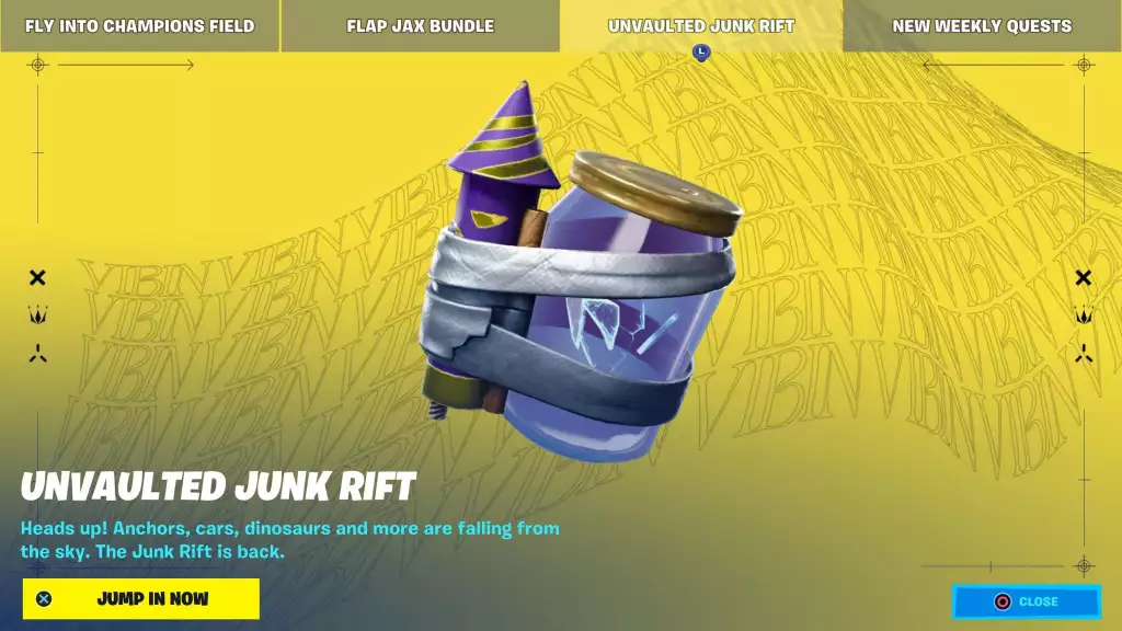 fortnitowa szczelina śmieci