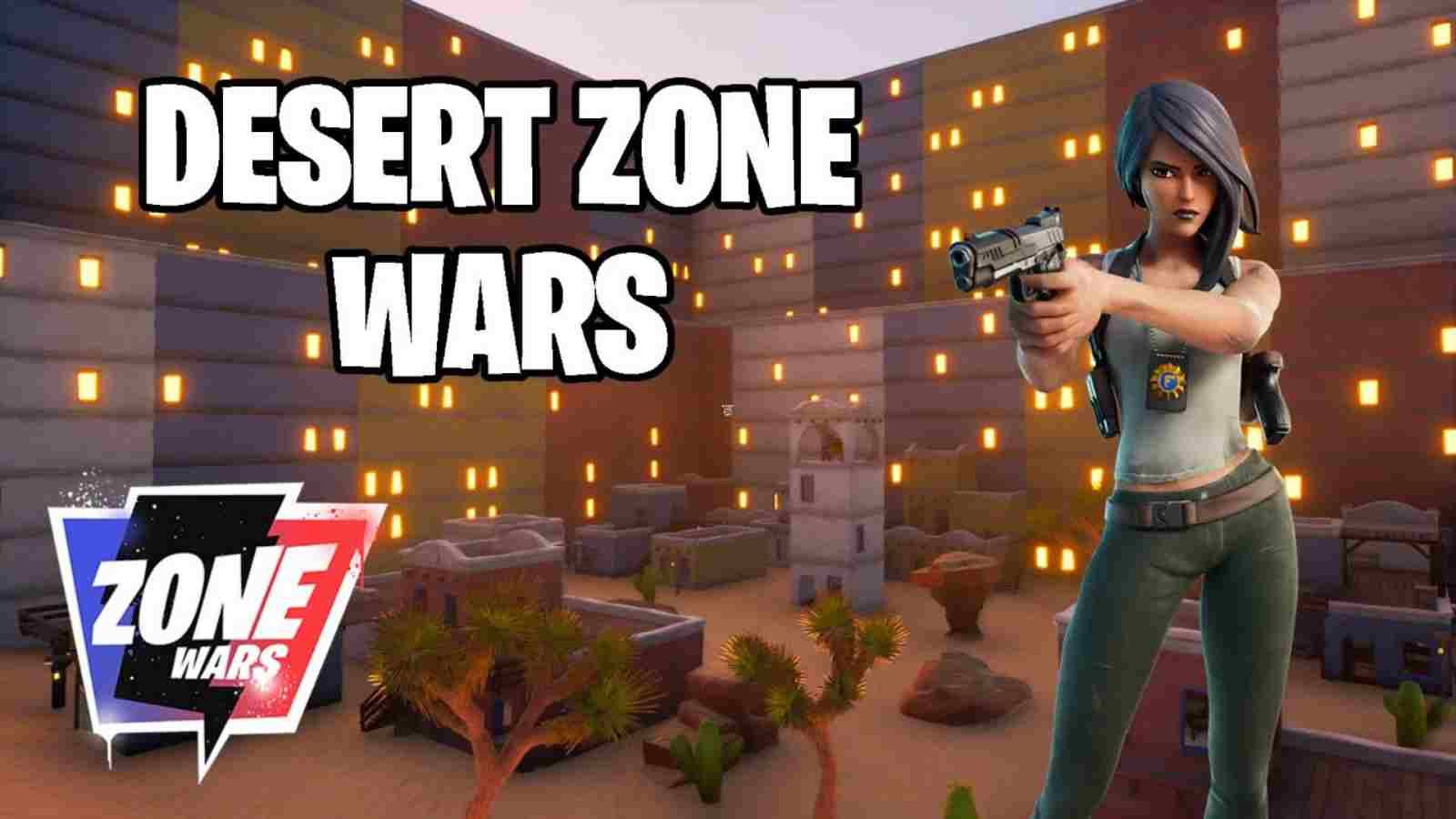 Jak grać na nowej mapie Fortnite Desert Town Natural Zone Wars w trybie kreatywnym » FirstSportz