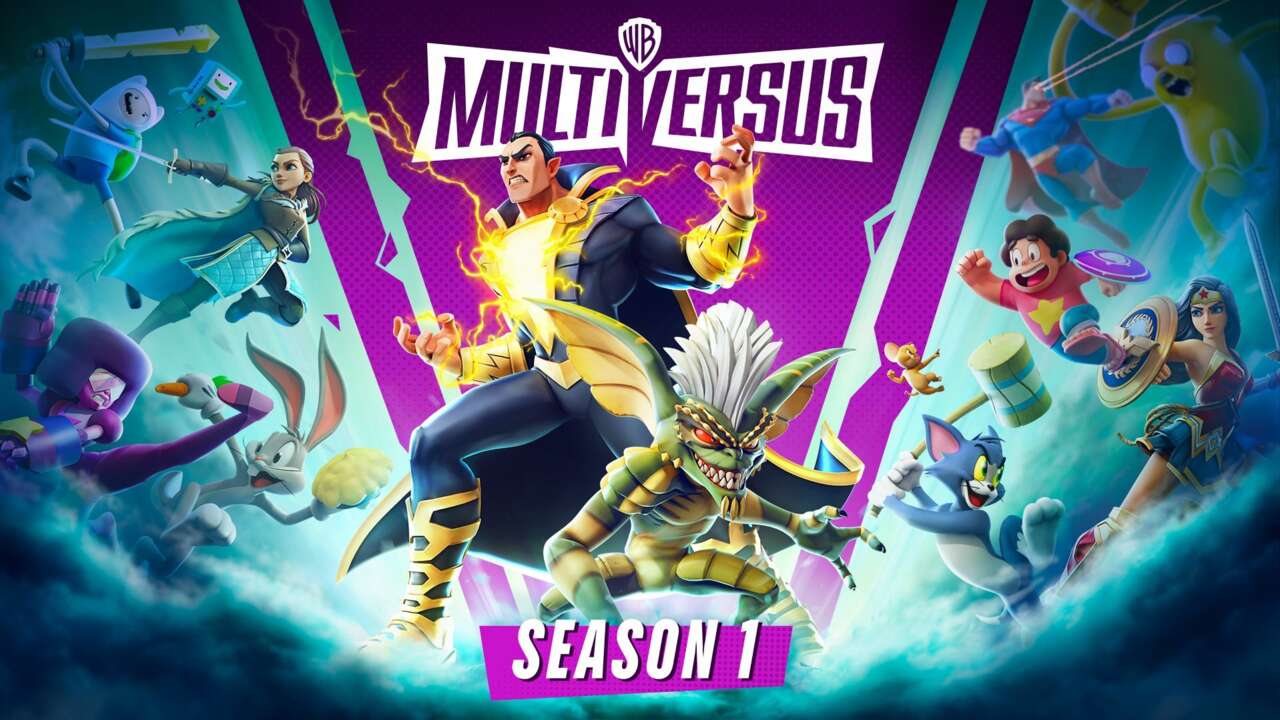 Czarny Adam z DC Comics i Stripe z Gremlinów dołączą do MultiVersus w pierwszym sezonie