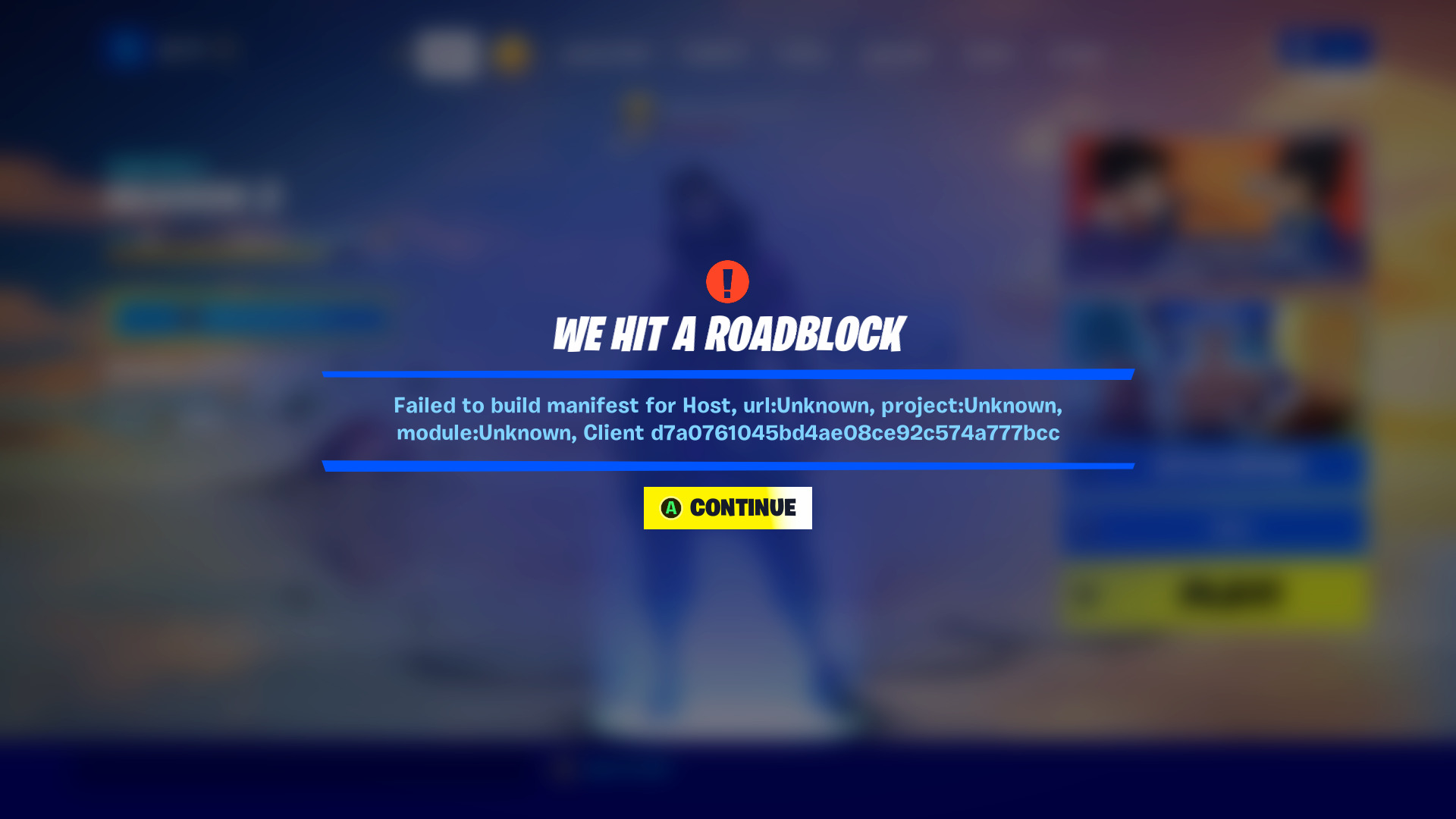 Wyjaśniono, że Fortnite nie stworzył manifestu dla hosta